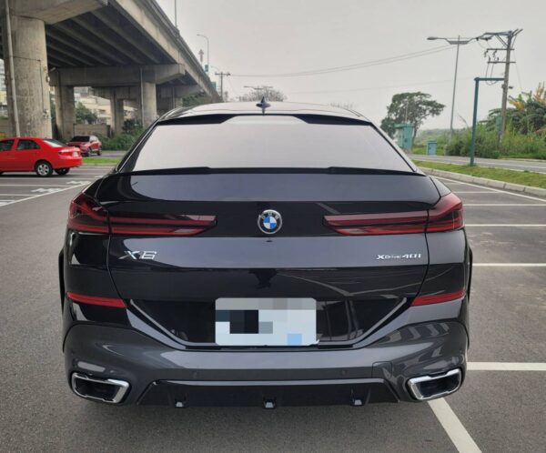 2021-2022 BMW X6 40i M Sport-車尾