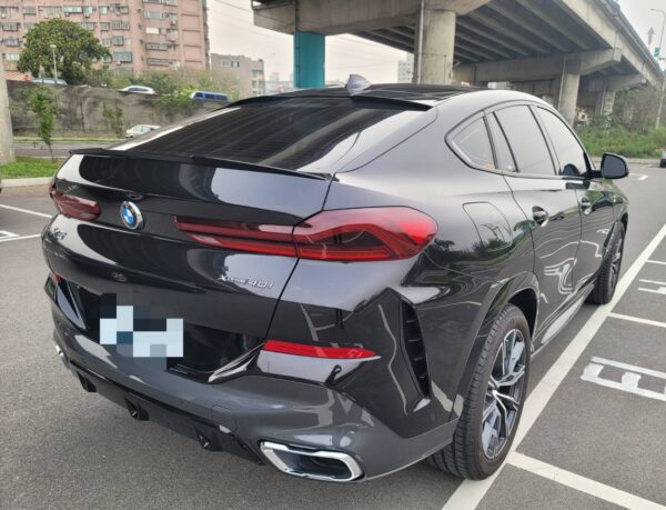 2021-2022 BMW X6 40i M Sport-右後車尾